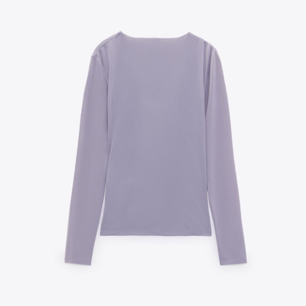 Zara Ruched Blouse - Picture 4 of 8